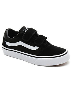 Vans Black & White Youth Ward V Trainers