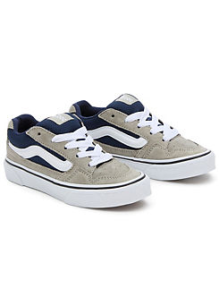 Vans Grey Blue Youth Caldrone Trainers