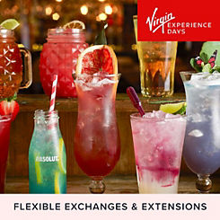Virgin Experience Days Cocktail Masterclass & 3 Course Meal for 2 at Revolution Bars