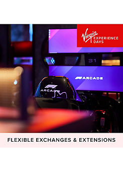 Virgin Experience Days F1® Arcade Simulator Racing Experience with Prosecco & Small Plates for Two