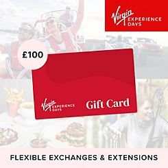 Virgin Experience Days £100 Gift Card