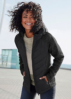 Vivance Hooded Quilted Jacket