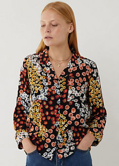 Warehouse Daisy Pyjama-Style Shirt