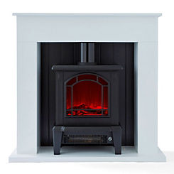 Warmlite Ealing 1.8KW Compact Stove Fire Suite