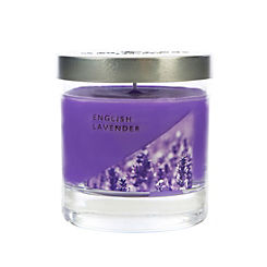 Wax Lyrical Coloured Wax Lavender Glass Candle