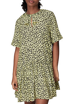 Whistles Buttercup Floral Print Frill Dress