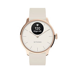Withings Scanwatch Light - Rose Gold White