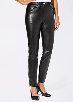 Witt Faux Leather Trousers