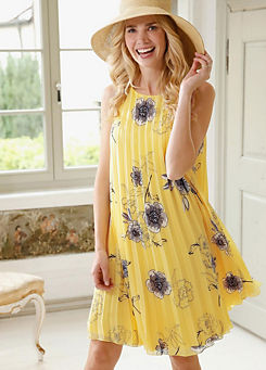 Witt Floral Print Sleeveless Dress