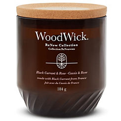 WoodWick ReNew Blackcurrant & Rose Medium Candle