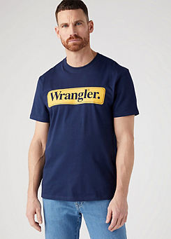 Wrangler Logo Print Crew Neck T-Shirt