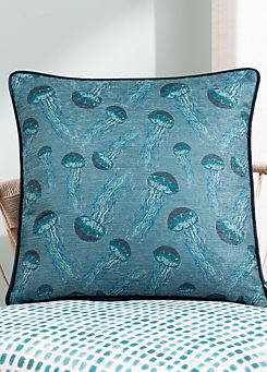 Wylder Tropics Abyss Jellyfish 43x43cm Cushion
