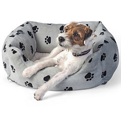 Zoon SnugPaws Grey Square Bed