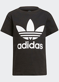 adidas Originals Kids Logo Print Crew Neck T-Shirt