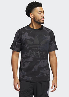 adidas Originals Printed Short Sleeve Trefoil T-Shirt