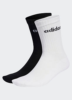 adidas Performance Pack of 3 Pairs of Linear Crew Sports Socks