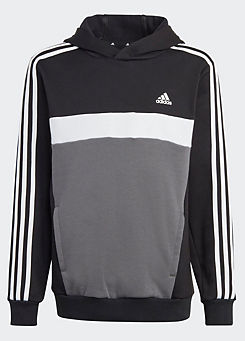 adidas Sportswear 3-Stripes Colour Block Hooded Sweatshirt