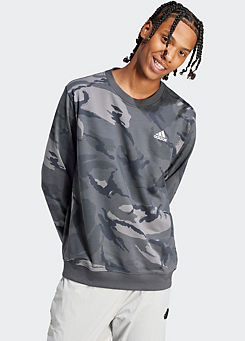 adidas Sportswear Camouflage Print Sweatshirt