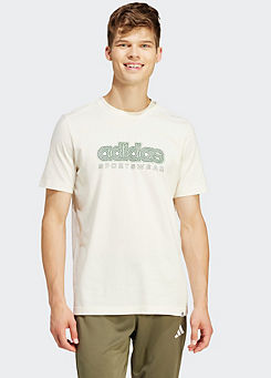 adidas Sportswear ’Growth’ Logo Print T-Shirt