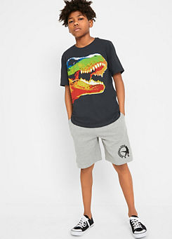 bonprix Dinosaur T-Shirt & Shorts
