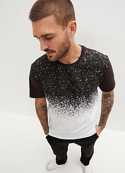 bonprix Dip-Dye Cotton T-Shirt