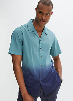 bonprix Dip Dye Short Sleeve Shirt