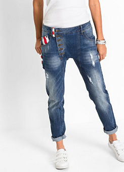 bonprix Flag Pocket Boyfriend Jeans
