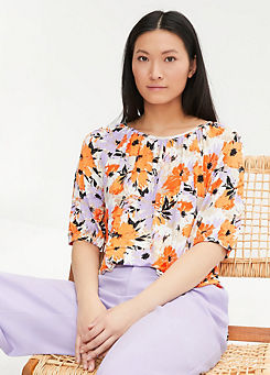 bonprix Floral Print Jersey Tunic
