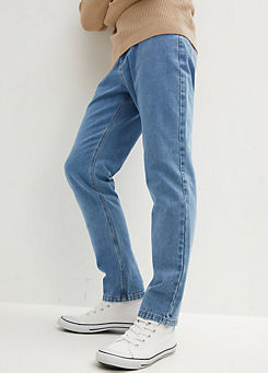 bonprix High Waist Straight Leg Jeans
