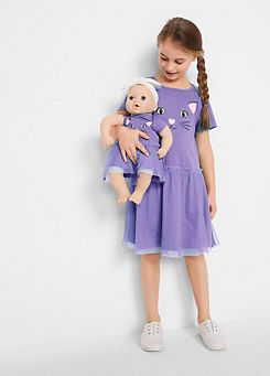 bonprix Kids Cat Dress & Doll Dress
