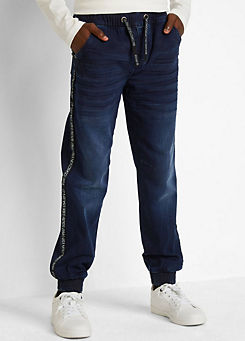 bonprix Kids Piped Jersey Jeans