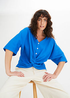 bonprix Knotted Jersey Top