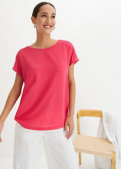 bonprix Lace Trim T-Shirt