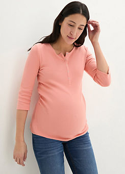 bonprix Maternity Button Top