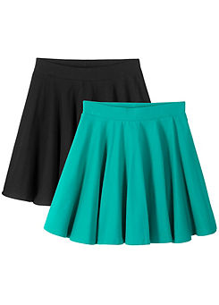 bonprix Pack of 2 Girls Summer Skirts