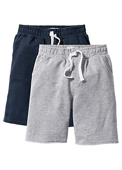 bonprix Pack of 2 Jersey Shorts
