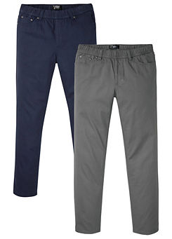 bonprix Pack of 2 Pairs of Trousers