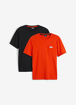 bonprix Pack of 2 Pocket T-Shirts