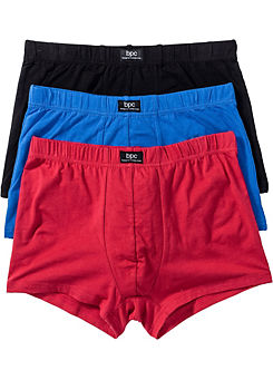 bonprix Pack of 3 Boxer Shorts