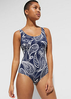 bonprix Paisley Print Swimsuit Sustainable