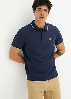 bonprix Short Sleeve Polo Shirt