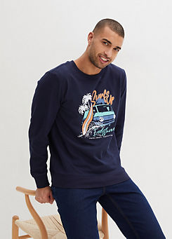 bonprix Surf Van Print Sweatshirt