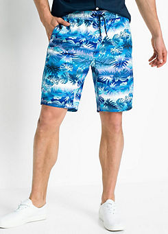 bonprix Tropical Print Swim Shorts