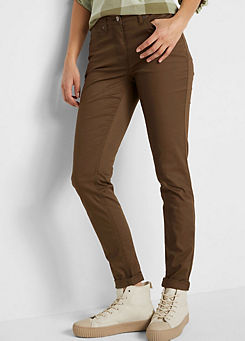 discount 69% slim Promod slacks Brown M WOMEN FASHION Trousers Slacks Skinny 