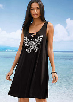 bonprix V-Neck Beach Dress