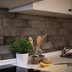 d-c-fix Slate Bricks Asmant Grey 3D Wallpaper 67.5cm x 4m