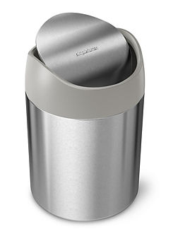 simplehuman 1.5L Single Compartment Stainless Steel Bin