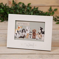 ’Woof’ Wooden Photo Frame