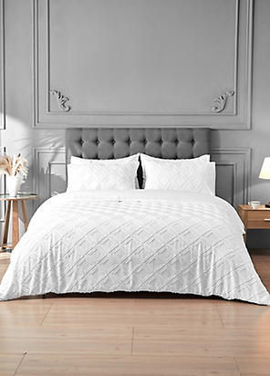 GC GAVENO CAVAILIA Luxury Geometric Duvet Cover Quilt Set with Pillow Case,  Reversible, Poly Cotton Bedding, Polycotton, Gingham Check-Multi, King :  : Home & Kitchen