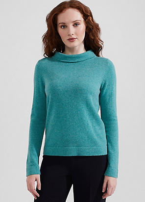 Hobbs lara rib hot sale roll neck